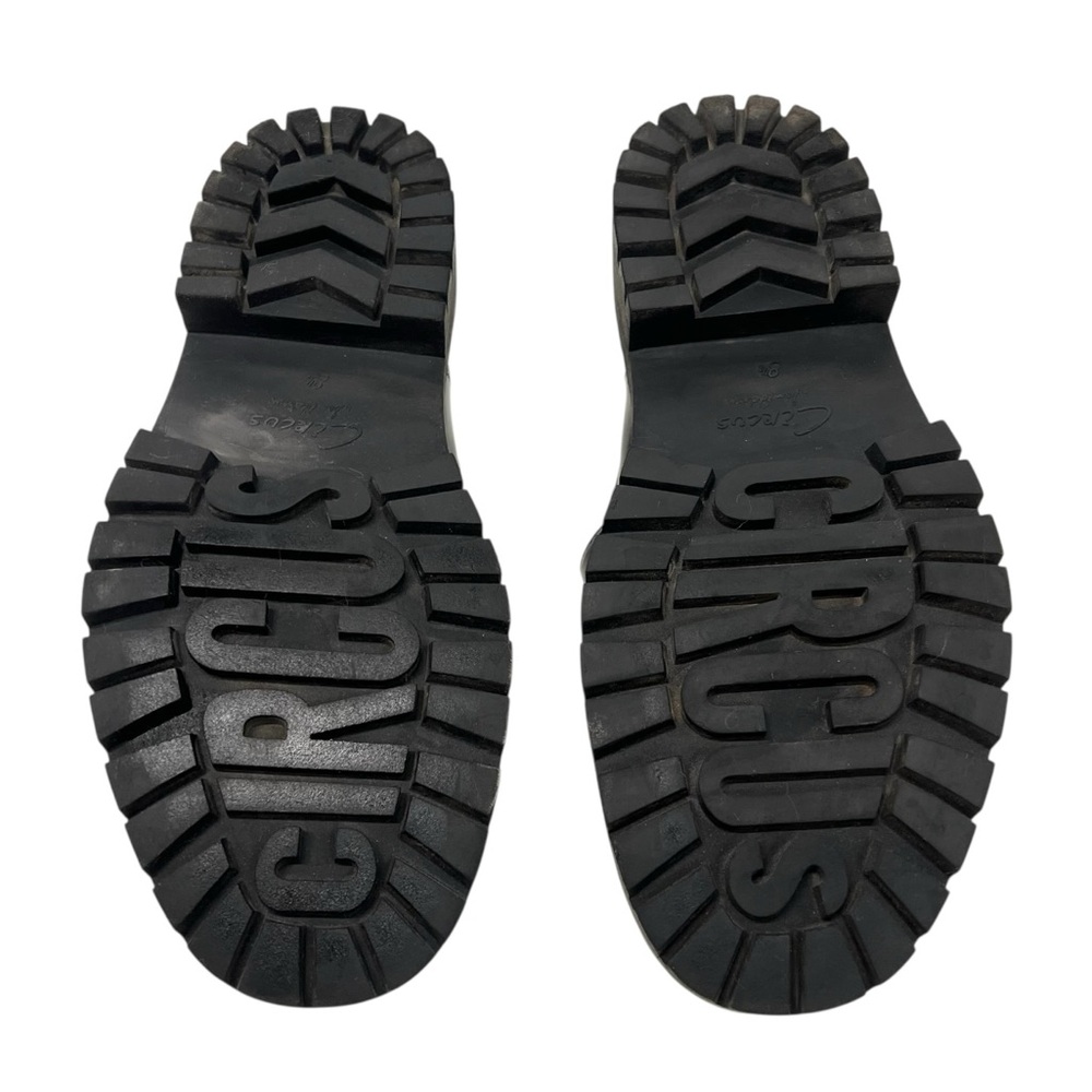Sam Edelman Circus Everly Black Patent Platform Chunky Lug Loafers Women’s 8.5 - Picture 12 of 14